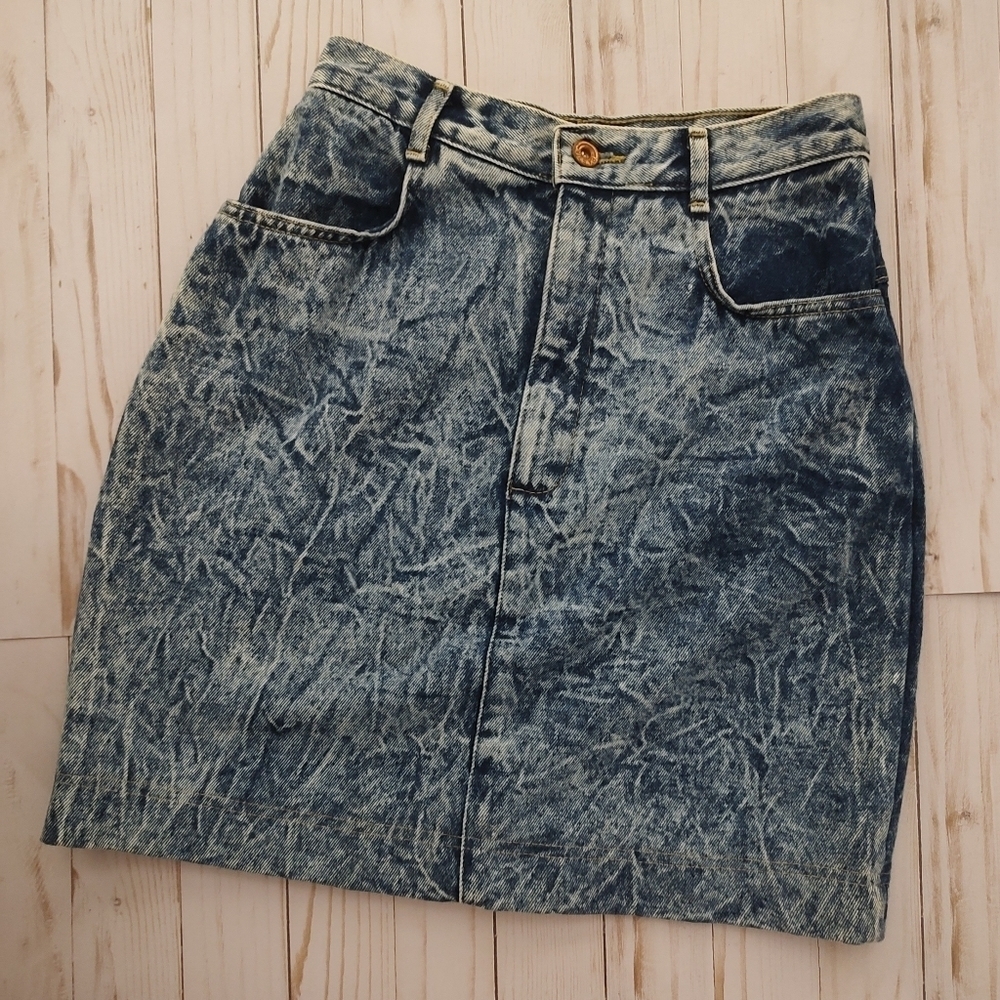 Pasta Vintage Stone Washed Skirt sz. 7